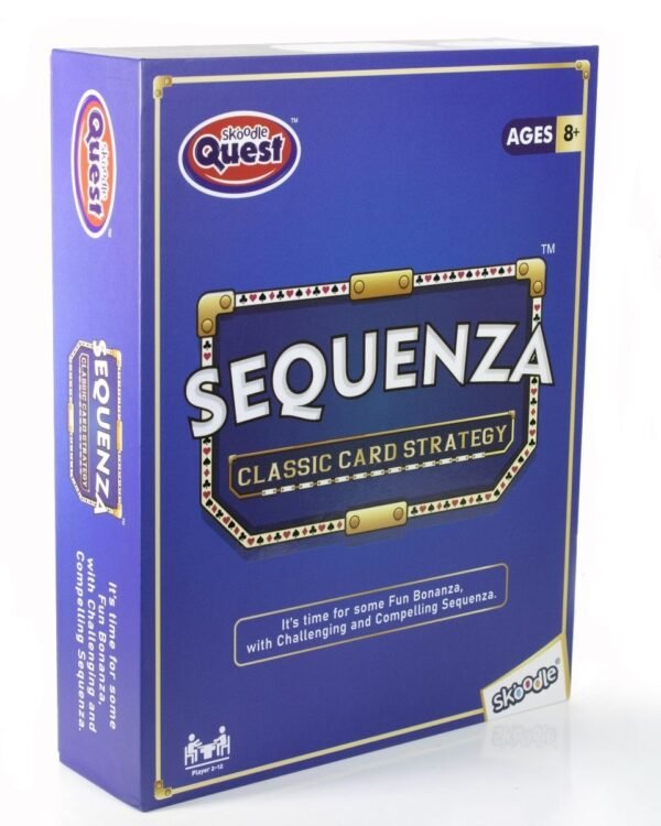 Skoodle Quest SEQUENZA Classic Card Strategy family Game