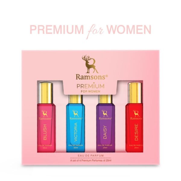 Ramsons Perfume Gift set for Women 4x20ml