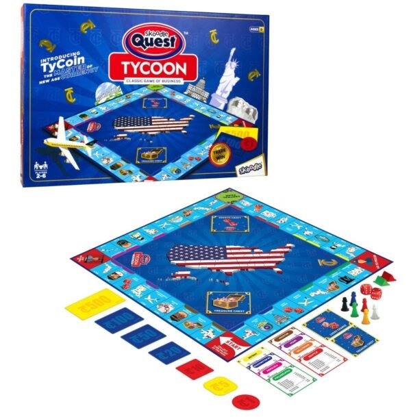 Skoodle Quest TYCOON Business board game - Image 2