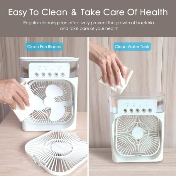 Portable Air Conditioners Mini Rechargeable Fan - Image 2