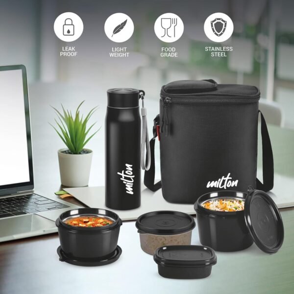 MILTON Max Meal Tiffin set with Carry bag - Image 2