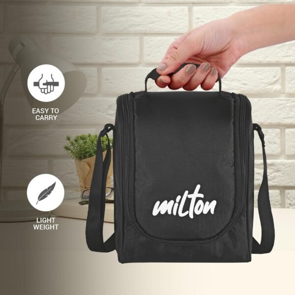 Pro Lunch Box with Steel Cutlery & Carry Bag - Image 5