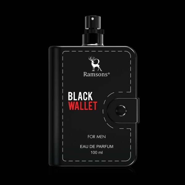 Ramsond Black Wallet For Men - Eau De Parfum - 100ml