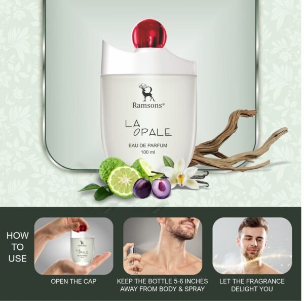 Ramsons La Opale - Eau De Parfume Unisex- 100ml - Image 4