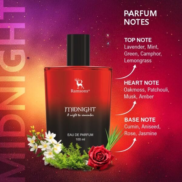 Ramsons Midnight - Eau De Parfume Unisex - 100ml - Image 3