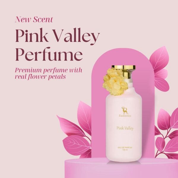 Ramsons Pink Valley Perfume for Women 100ml - Image 3