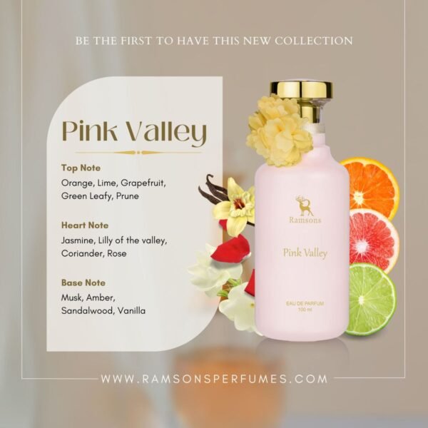 Ramsons Pink Valley Perfume for Women 100ml